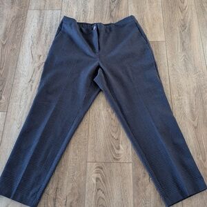 J. Jill Navy Cropped Pants